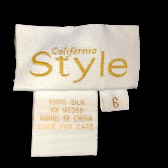 Woman’s Wrap Skirt 100% Silk Floral Embroidered Wrap Tie Maxi Skirt Black Size 6 - Picture 3 of 8